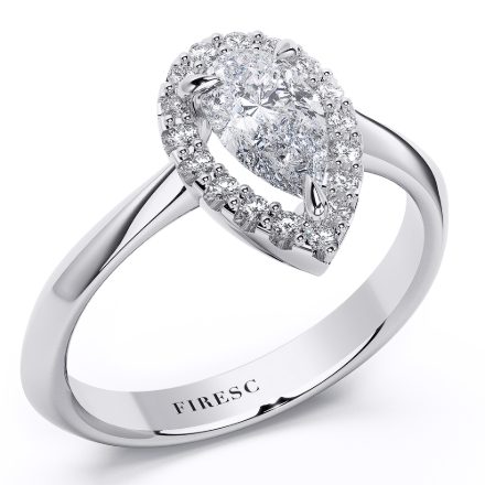 Engagement Ring AA277, White 1