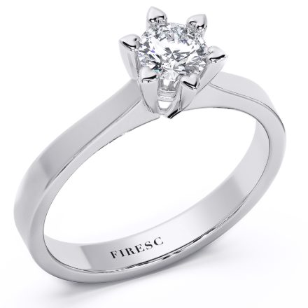 Engagement Ring AA16, White 1