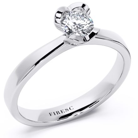 Engagement Ring AA60, White 1