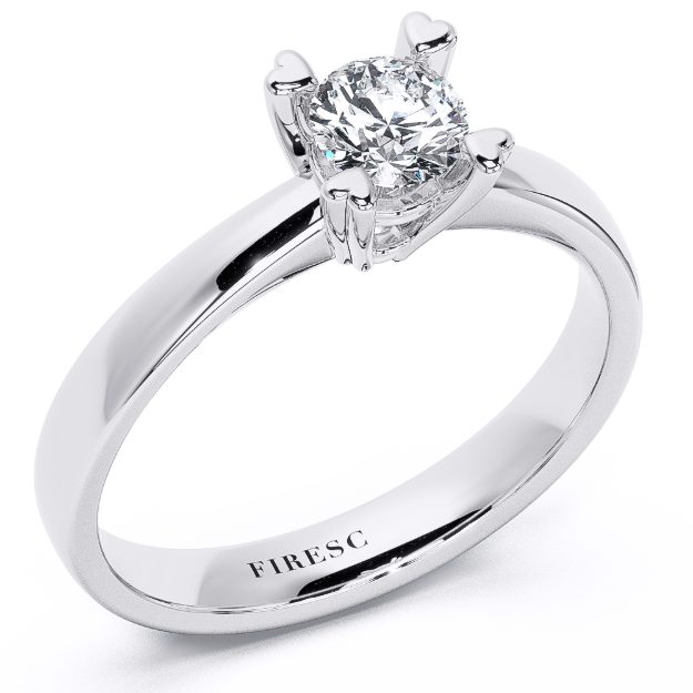Engagement Ring AA10, 14K Yellow 1