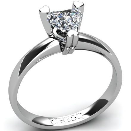 Engagement Ring AA10, White 1