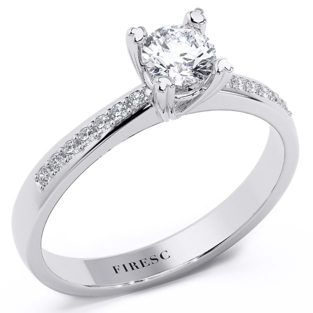Engagement Ring AA13, 14K Yellow 1