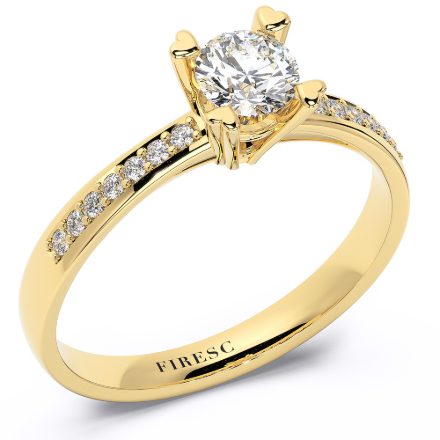Engagement Ring AA41, Yellow 1