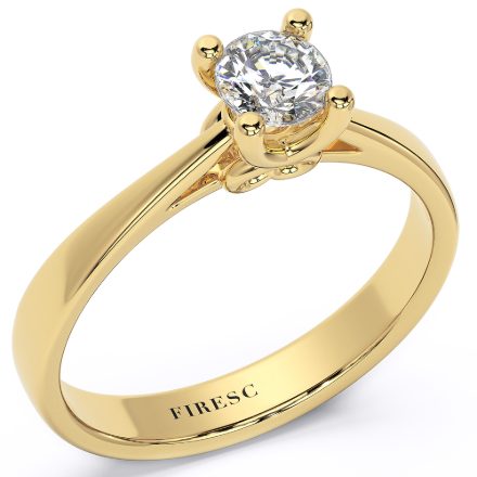 Engagement Ring AA158, Yellow 1