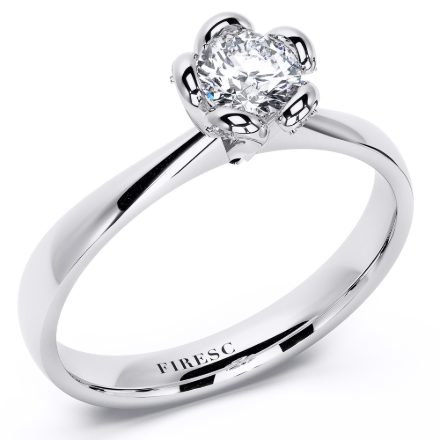 Engagement Ring AA199, White 1