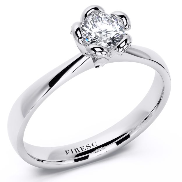 Engagement Ring AA199, 14K Yellow 1
