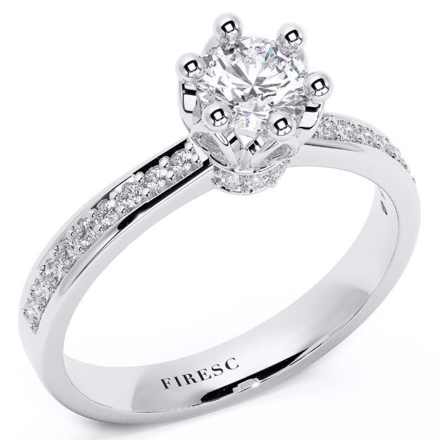 Engagement Ring AA223, 14K Yellow 1