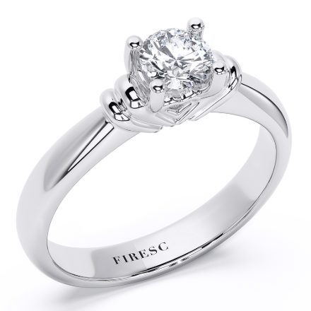 Engagement Ring AA291, White 1