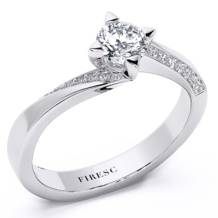 Engagement Ring AA290, White 1
