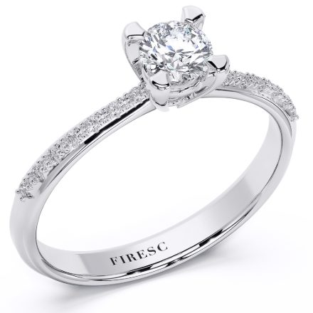 Engagement Ring AA269B, White 1