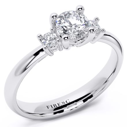 Engagement Ring AA271, White 1