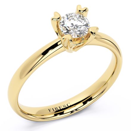 Engagement Ring AA06, Yellow 1