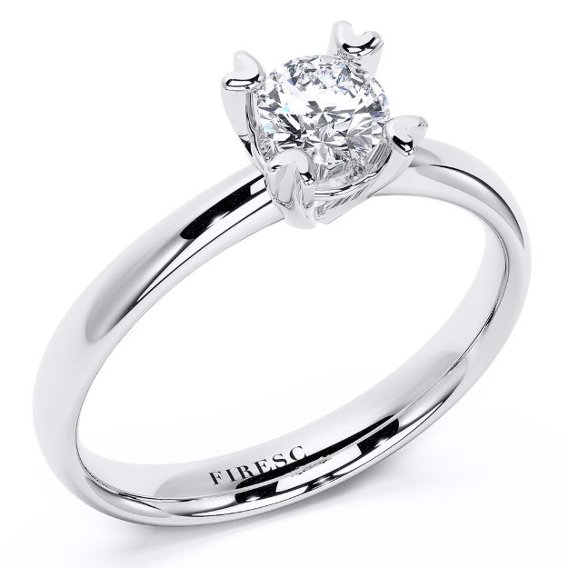 Inel de logodna AA06, 14K Galben 1
