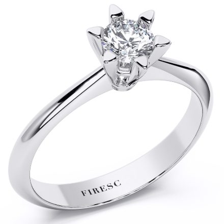 Engagement Ring AA01, White 1
