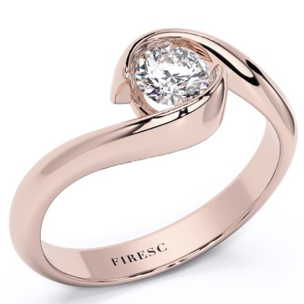 Engagement Ring AA139, Rose 1