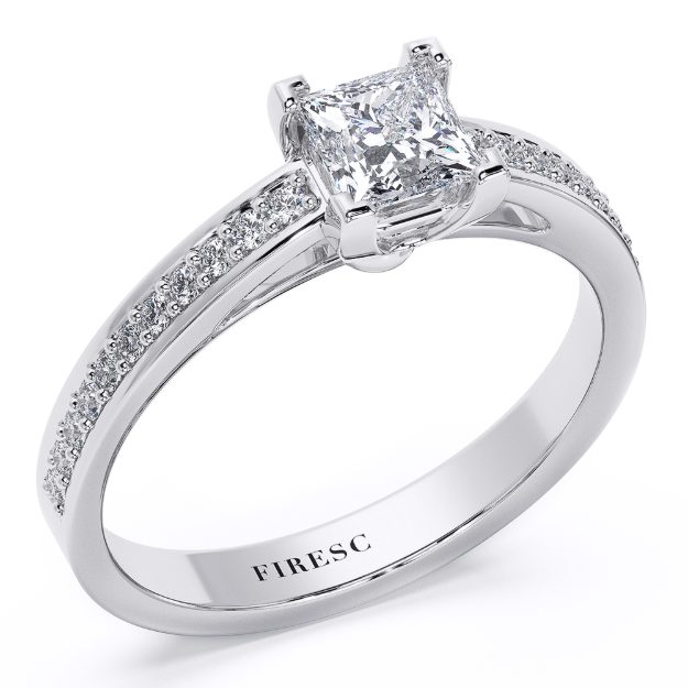 Engagement Ring AA228, 14K Yellow 1