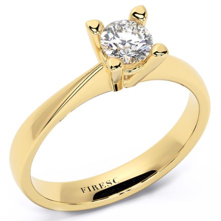 Engagement Ring AA02, Yellow 1