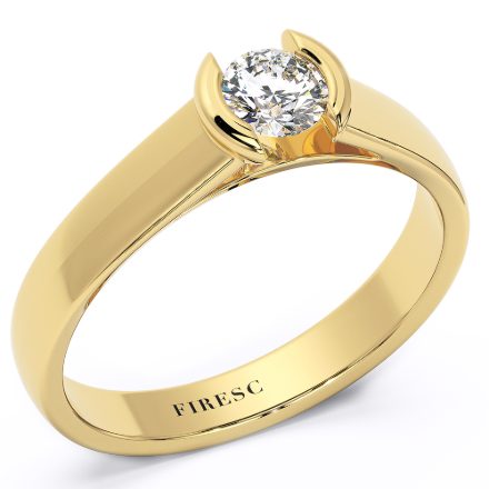 Engagement Ring AA113, Yellow 1