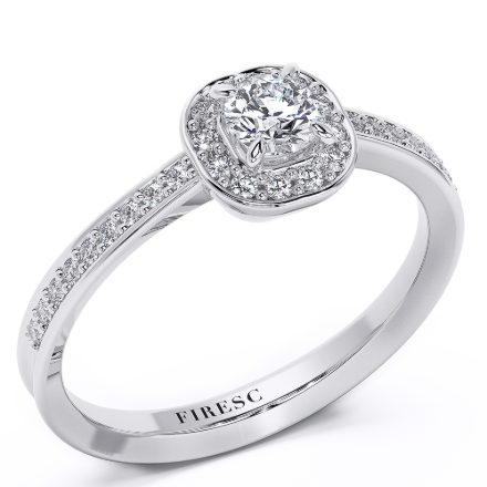Engagement Ring AA210, White 1