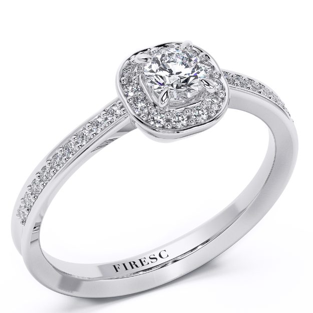 Engagement Ring AA210, 14K Yellow 1