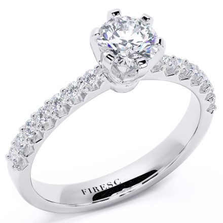 Engagement Ring AA362, White 1