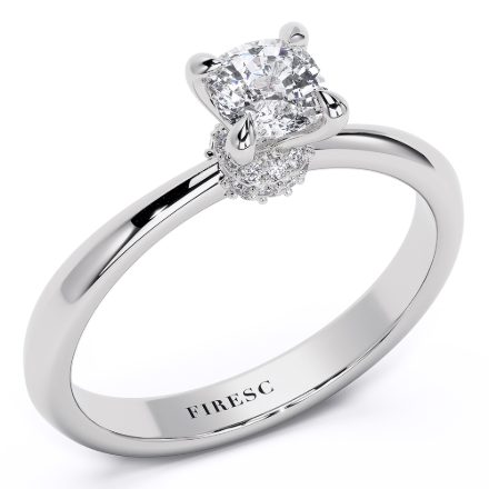 Engagement Ring AA412, White 1