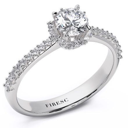 Engagement Ring AA440, White 1