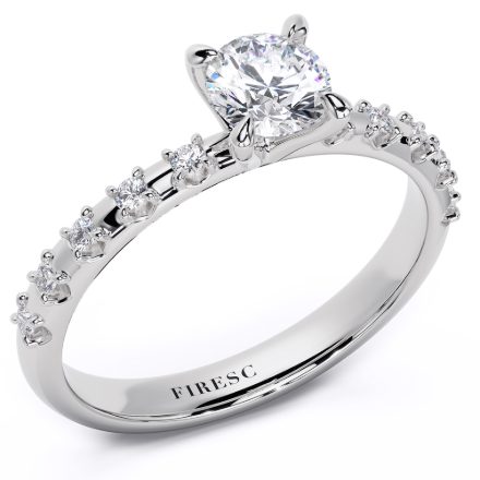 Engagement Ring AA442, White 1