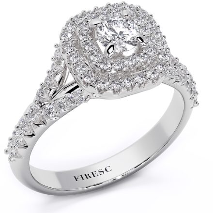 Engagement Ring AA194, White 1