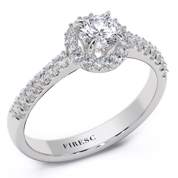 Engagement Ring AA197, 14K Yellow 1