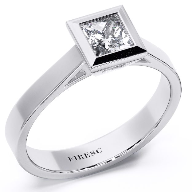 Inel de logodna AA179, 14K Galben 1