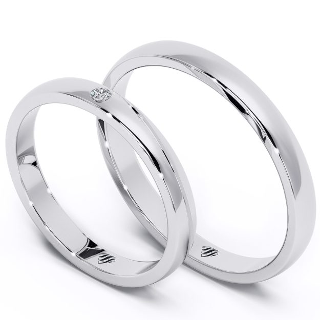 Wedding Rings VF09, 14K Yellow 1