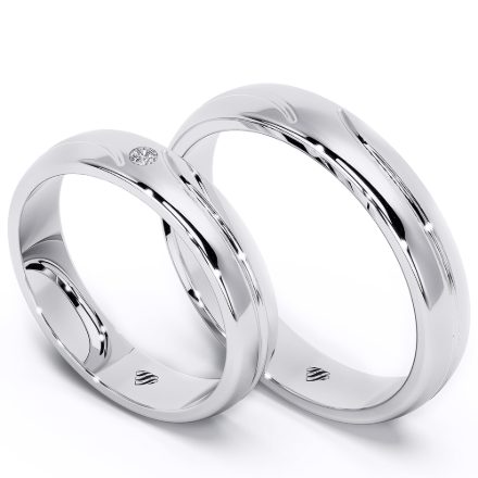Wedding Rings VX76, White 1