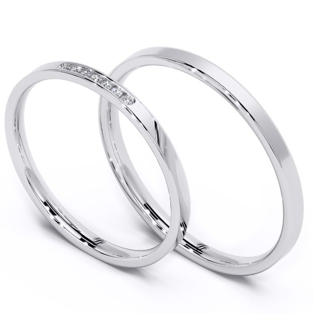 Set verighete VA48, 14K Galben 1