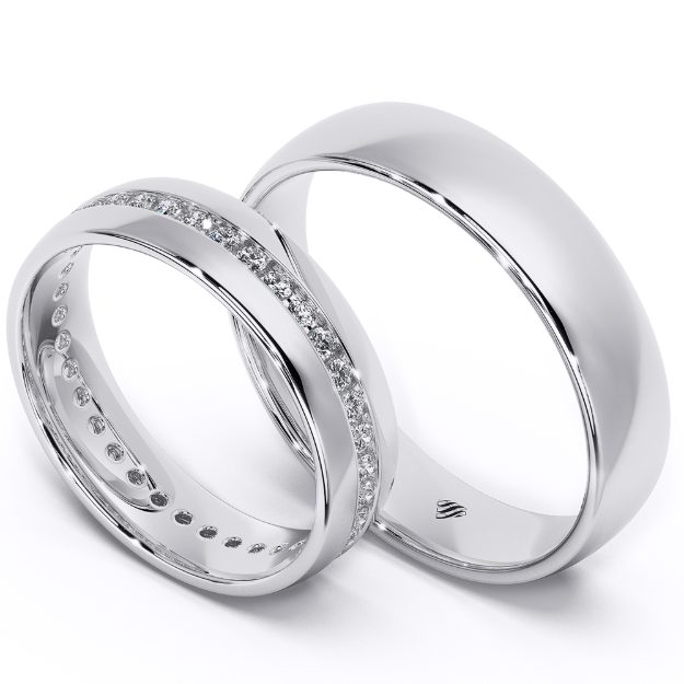 Wedding Rings VA68, 14K Yellow 1