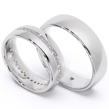 Wedding Rings VA73, White 1