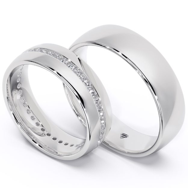 Wedding Rings VA73, 14K Yellow 1