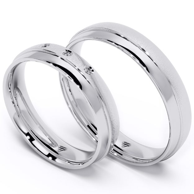 Wedding Rings VA28, 14K Yellow 1