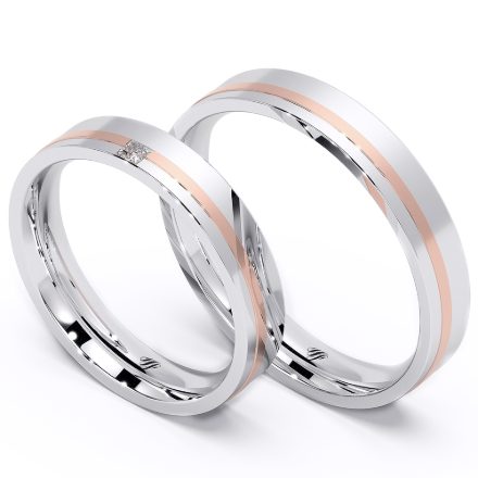 Wedding Rings VA79, White 1