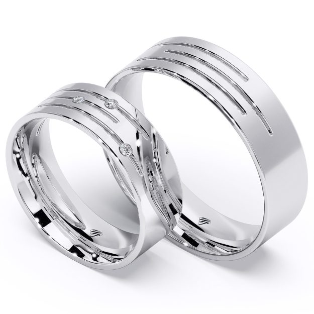 Wedding Rings VA86, 14K Yellow 1