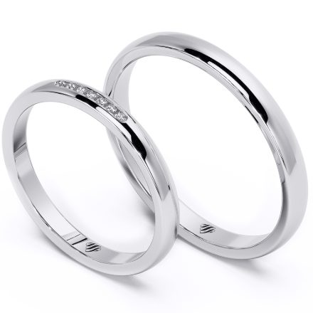 Wedding Rings VA96, White 1
