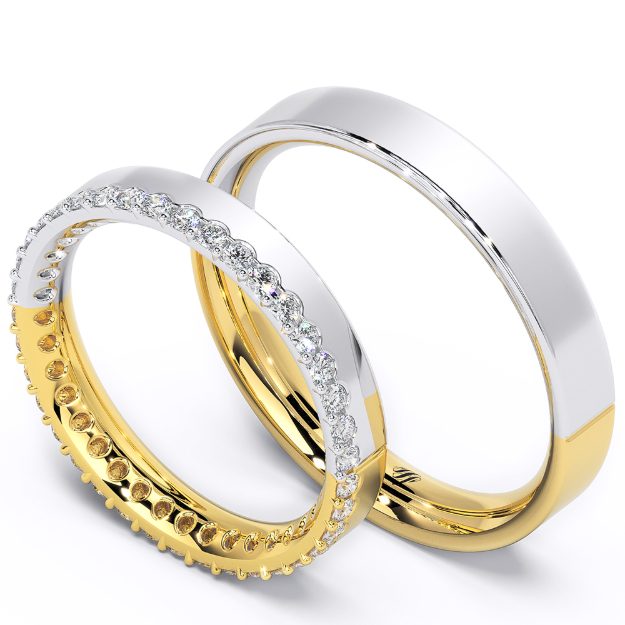 Set verighete VA101, 14K 1
