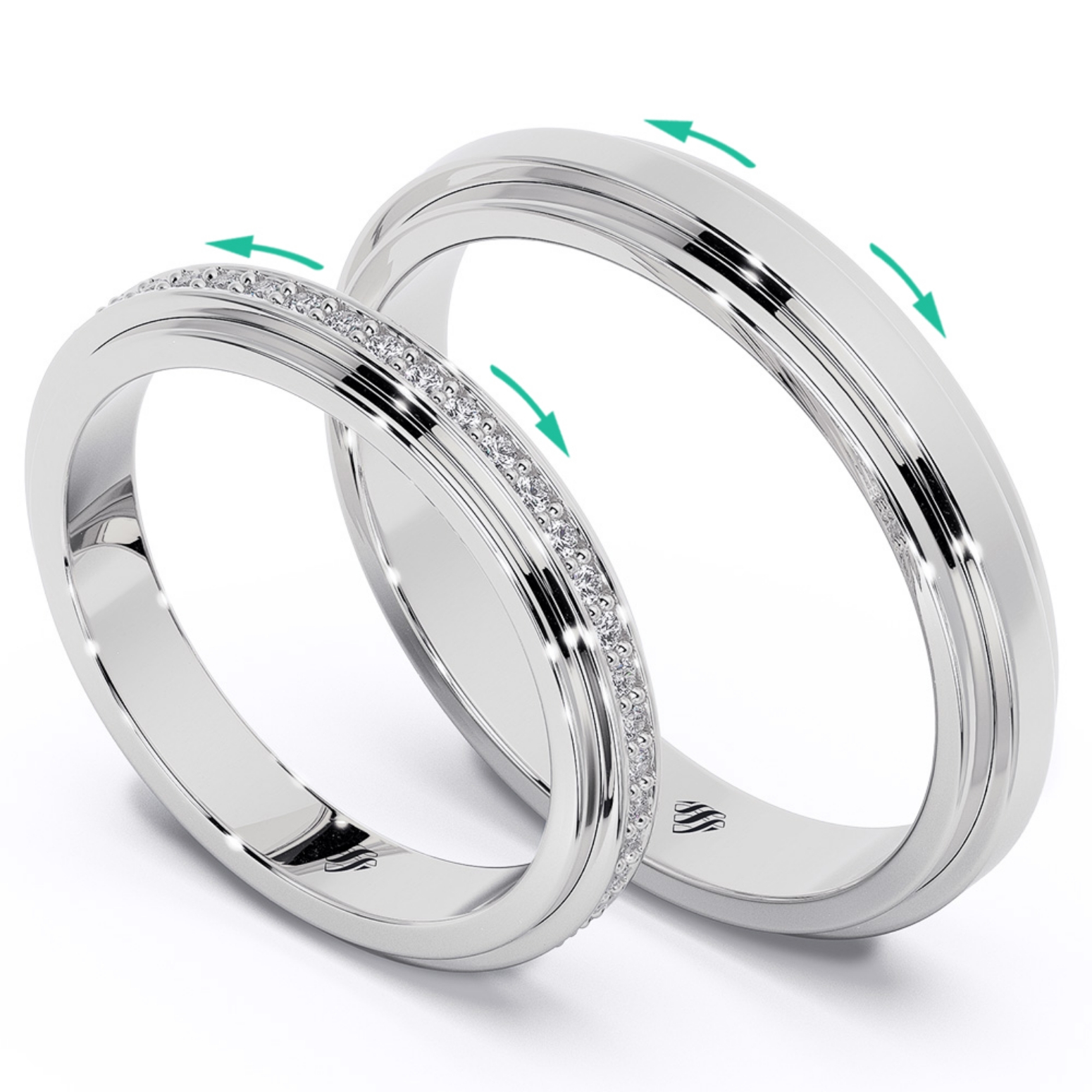 Poza cu Set verighete VA114