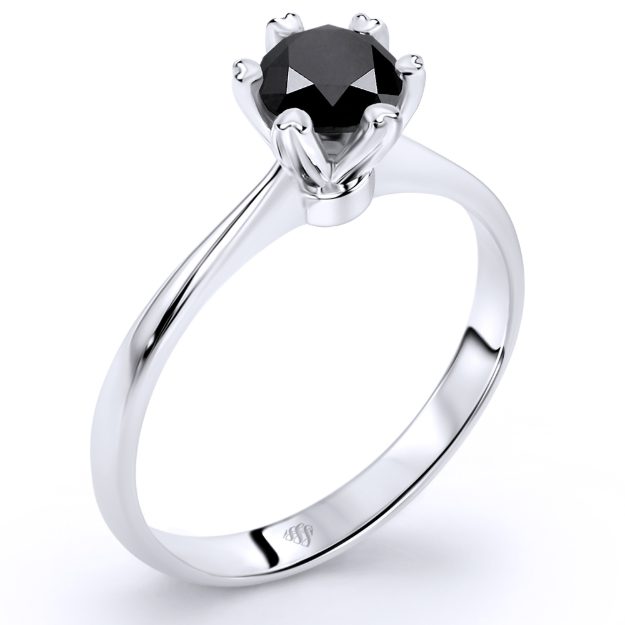 Inel AA146, 14K Alb 1