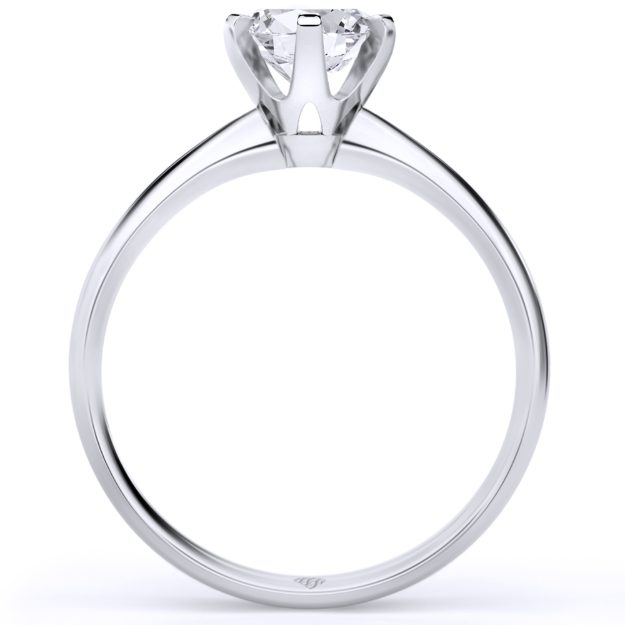 Inel AA251, 14K Alb 3