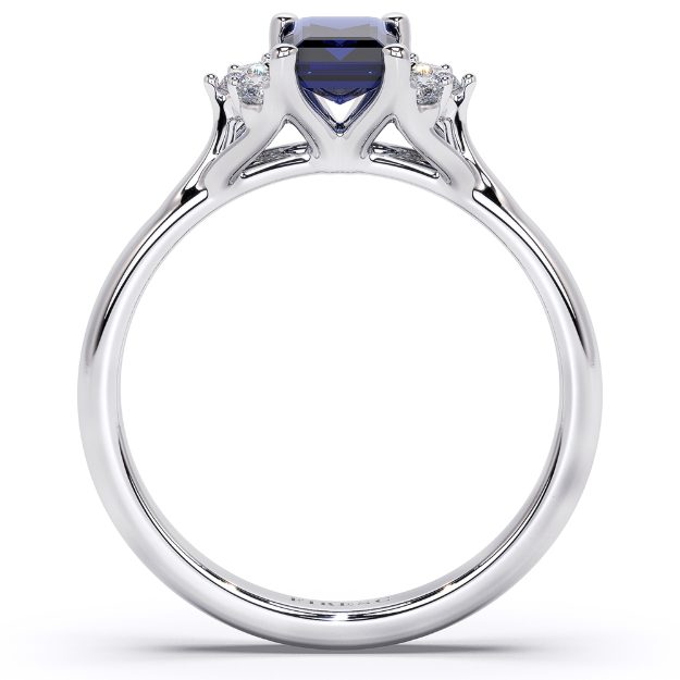 Inel AA429, 14K Alb 2