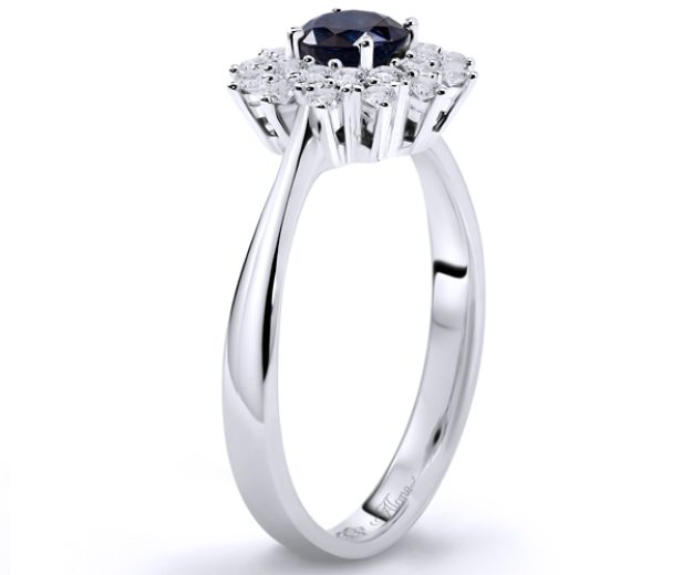 Inel AA369C, 14K Alb 3