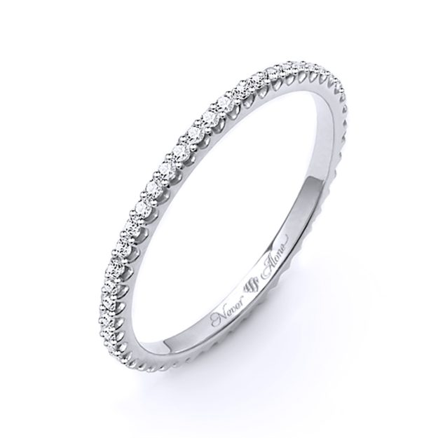Inel AA166, 14K Alb 1