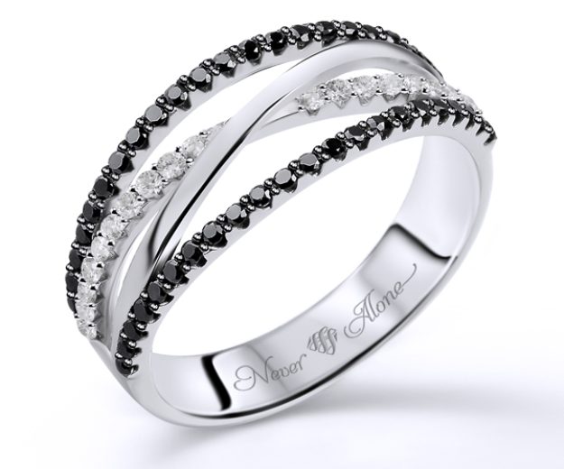 Inel AA195, 14K Alb 1