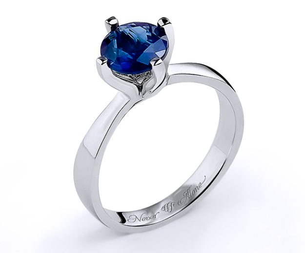 Inel AA215, 14K Alb 1